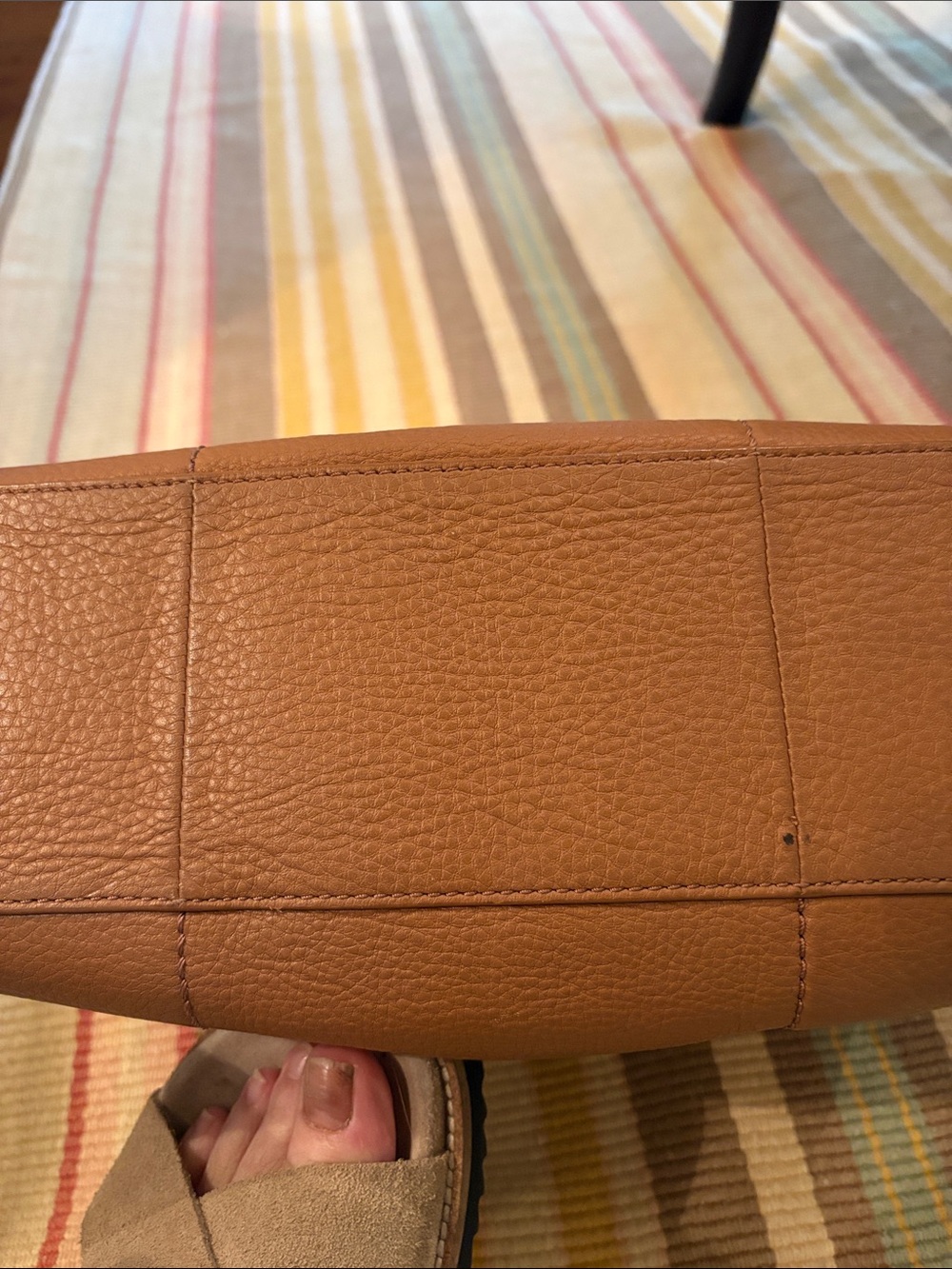 Tory Burch Camel Leather Bag - Picture 3 of 7